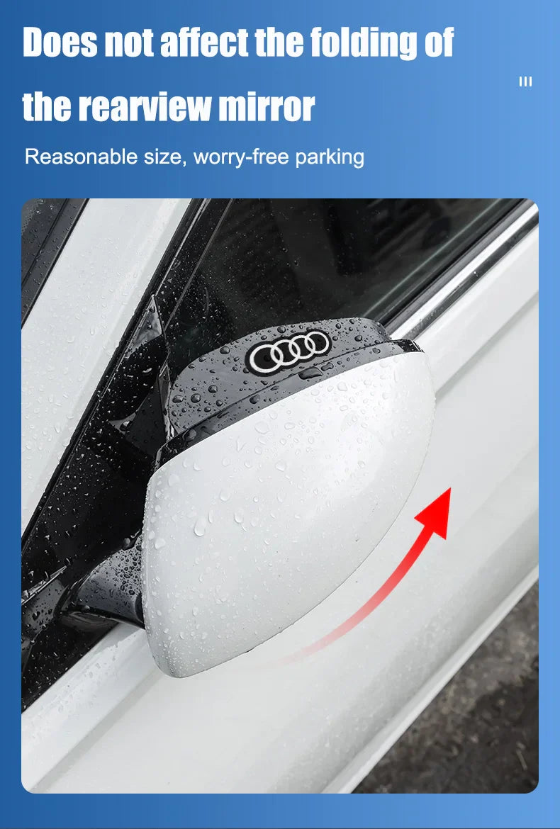 🔥Hot Selling 50%🔥 Car Rear View Mirror Small Round Mirror Rain Eyebrow