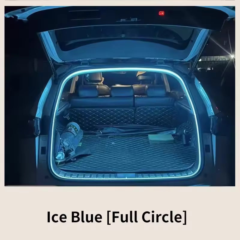 Motion Sensor LED Car Trunk Light Strip – Easy Install Ambient Interior Lighting