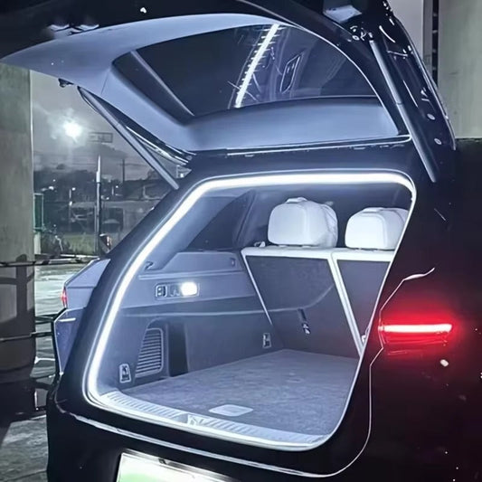 Motion Sensor LED Car Trunk Light Strip – Easy Install Ambient Interior Lighting