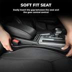 🔥Last Day 50% OFF🔥 Universal Car Seat Gap Filler Strip – Anti-Drop Pad with Seatbelt Slot